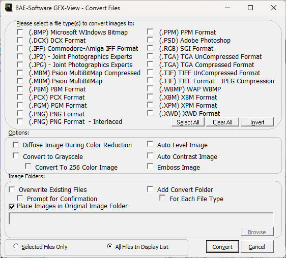 Convert File Types