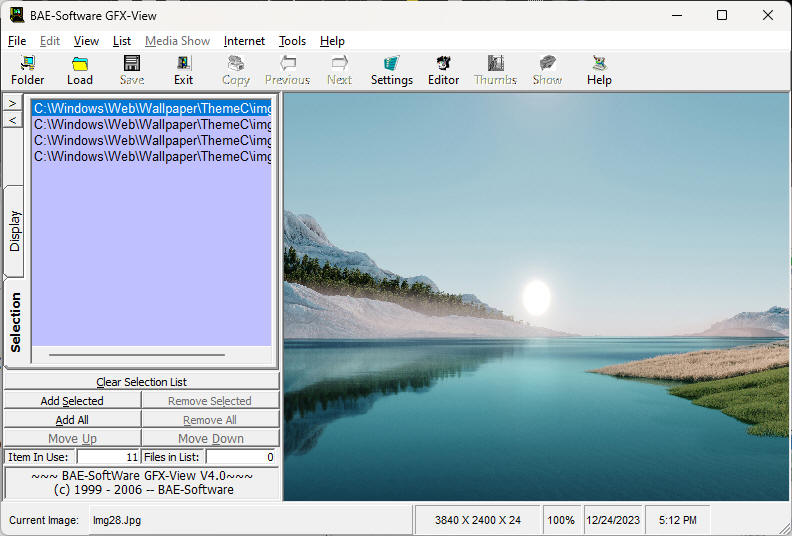 BAE-Softwre GFX-View V4