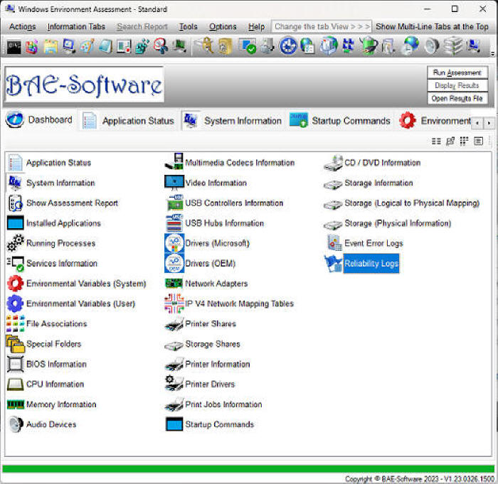 Windows Environment Assessment - Standard