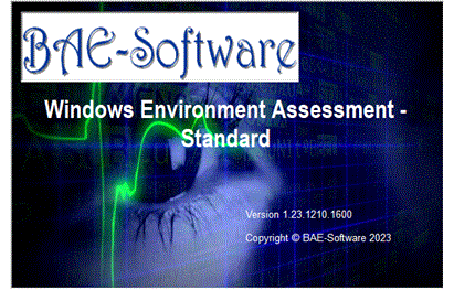 BAE-Software Windows Environment Assessment - Standard