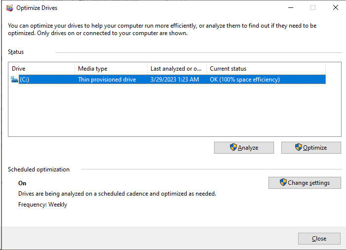 defrag