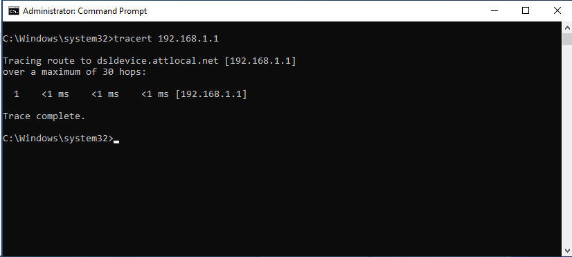 tracert