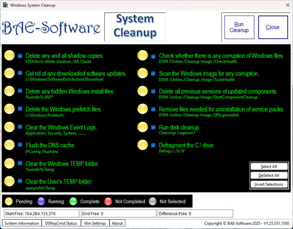 Windows System Cleanup